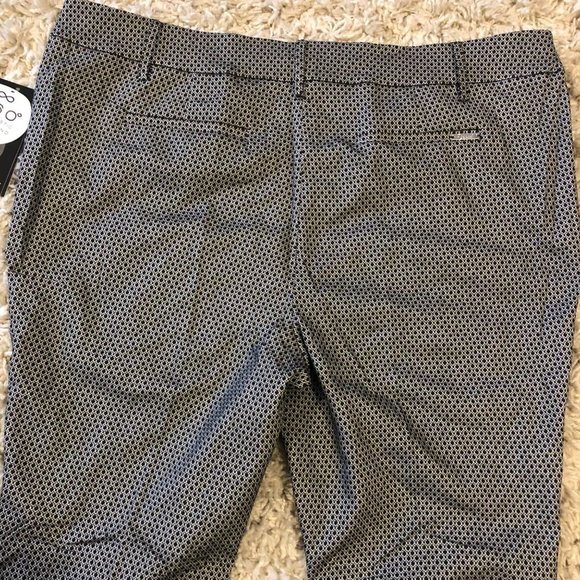 NWT Rekucci Curvy Woman Straight Cut Pants Plus Sz W24 Tummy Control Comfort - Picture 4 of 6